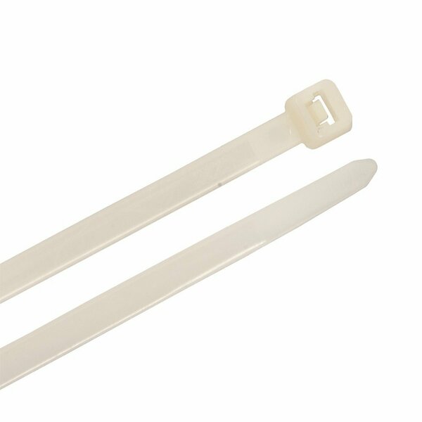 Forney Cable Ties, 14-1/2 in Natural Standard Duty 62039